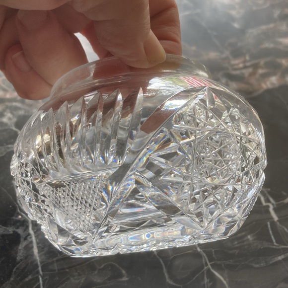 🎉💕🏆HP Sterling and cut crystal powder jar🎊🎈☘️ - Picture 7 of 7